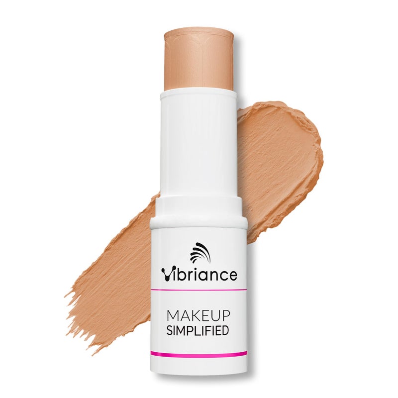 Vibriance Complexion Sticks  Foundation for Mature Skin  Sheer Buildable Coverage Face Makeup Foundation for Older Women  3in1 Base Contour Concealer  Beige